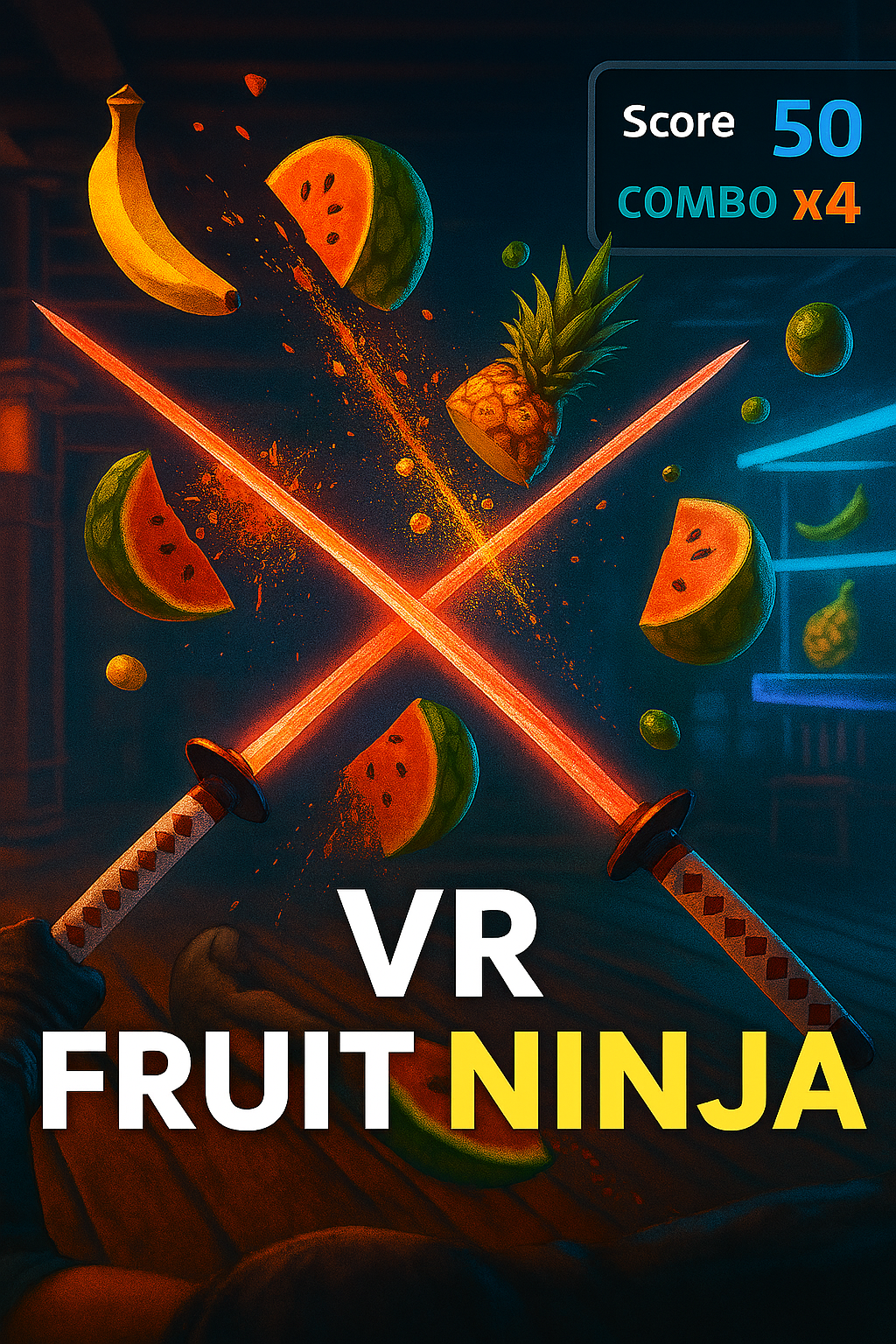 VR Fruit Ninja